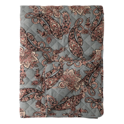 Chic Antique - Aix Quilt/Vattppe m/Paisley Mnster L: 180 B: 130 cm.