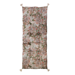 Chic Antique - Aix Madras m. paisleymnster L180/B70cm, mos og terracotta