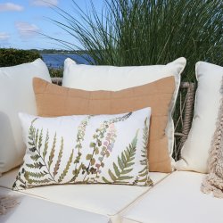 Chic Antique - Aix Pudebetrk m/blomsterprint 50 x 30 cm. 