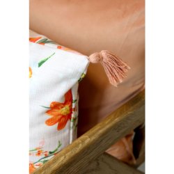 Chic Antique - Aix Pudebetrk m. kvaster og blomstermnster L60/B40cm