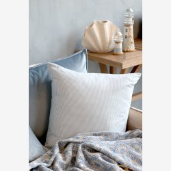 Chic Antique - Aix Pudebetrk m/mlkedrengestriber 50 x 50 cm. 