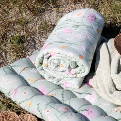 Chic Antique - Aix Quilt m/blomster 180 x 130 cm.