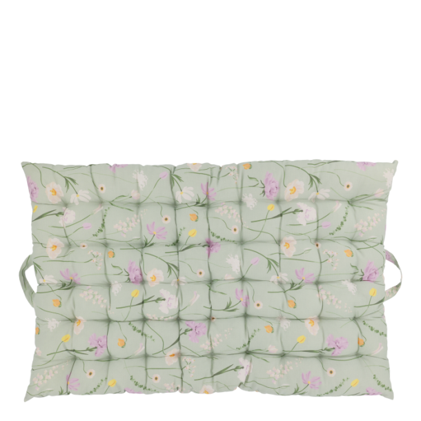 Chic Antique - Aix Madras m. blomstermnster L100/B60cm Grn