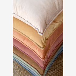 Chic Antique - Aix Pudebetrk i Velour, Sky Blue 50 x 50 cm.