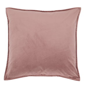 Chic Antique - Aix Pudebetrk i Velour, Taupe, 50 x 50 cm.