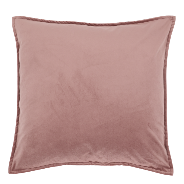 Chic Antique - Aix Pudebetrk i Velour, Taupe, 50 x 50 cm.