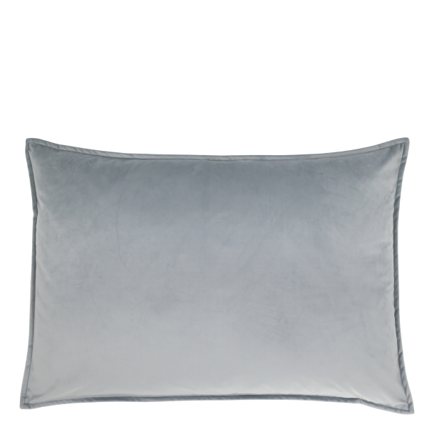 Chic Antique - Aix Pudebetrk i Velour, Sky Blue 50 x 70 cm.