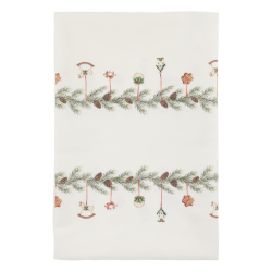 Chic Antique - Aix Dug m. ranke L240/B140 cm creme Bomuld