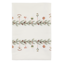 Chic Antique - Aix Dug m. ranke L360/B140 cm creme Bomuld