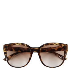 Chic Antique - Solbriller m. styrke Leopardprint/Simili Mokka/sort Inklusive etui
