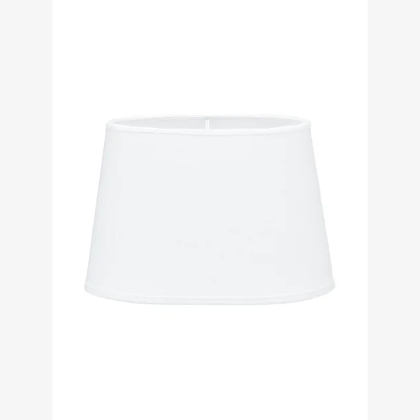 Lampesk�rm Oval Omera H�r Offwhite 23 cm. 