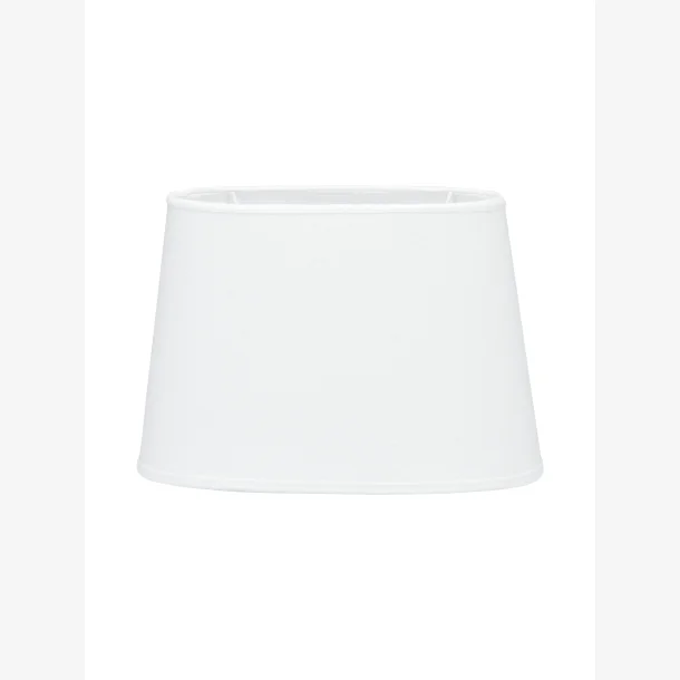 Lampesk�rm Oval Omera H�r Offwhite 27 cm. 