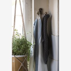 Ib Laursen dobbelt knage messing look B:6 H:4 D:3cm.