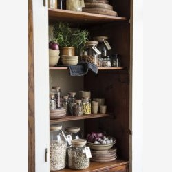 Ib Laursen - Opbevaringsglas m/korkprop 330ml. H: 16 cm  : 6,2 cm