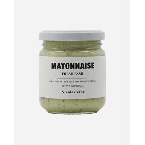 Nicolas Vah - Mayonnaise, Fresh Basil, 180 g.