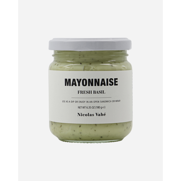 Nicolas Vah - Mayonnaise, Fresh Basil, 180 g.