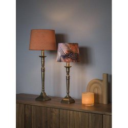 PR HOME - Salong Lampefod, Messing, 42cm.