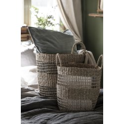 Ib Laursen | Kurv i s�gr�s � 30 H 34 cm. 
