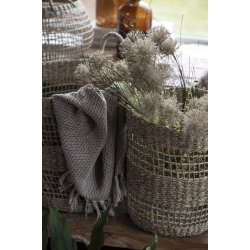 Ib Laursen | Kurv i s�gr�s � 30 H 34 cm. 