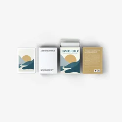 SNAK selskabsspil - LIVSHISTORIER - Samtalekort om livet, mens vi lever det.