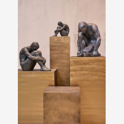 Speedtsberg - AYA Figur Mand Poly L: 40 B: 23 H: 34 cm. 