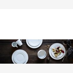 Pillivuyt Pliss Krus 27 cl Hvid