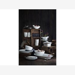 Pillivuyt Pliss Krus 27 cl Hvid