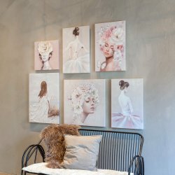 Speedtsberg - Noa canvas billeder/malerier ballerina st m/3 stk. 40 x 60 cm. 