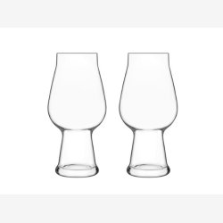 Luigi Bormioli Birrateque lglas ipa/ale Dia 8,8 x 18,4 cm 54 cl 2 stk. Klar