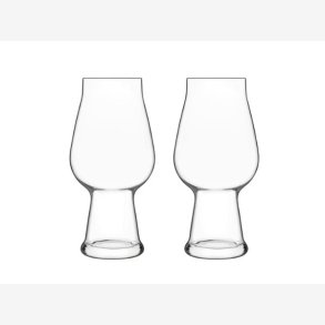 Luigi Bormioli Birrateque lglas ipa/ale Dia 8,8 x 18,4 cm 54 cl 2 stk. Klar