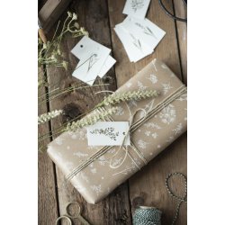 Ib Laursen - Blomst grnlige nuancer L: 50 cm.