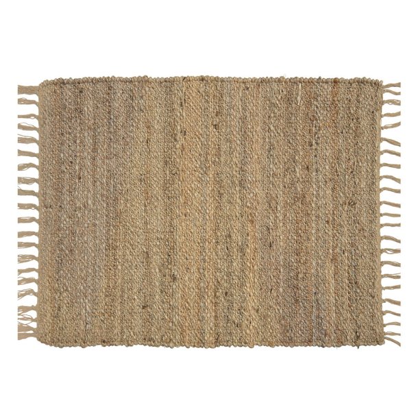 Speedtsberg - Gulvtppe m/frynser jute L: 140 B: 200 cm.