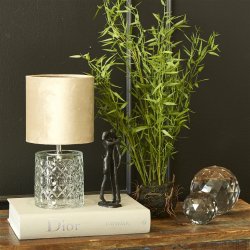 Speedtsberg - Dida Bordlampe Glas/Beige H29cm.