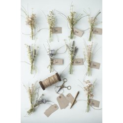 Ib Laursen - Blomst rosa nuancer L: 50 cm.