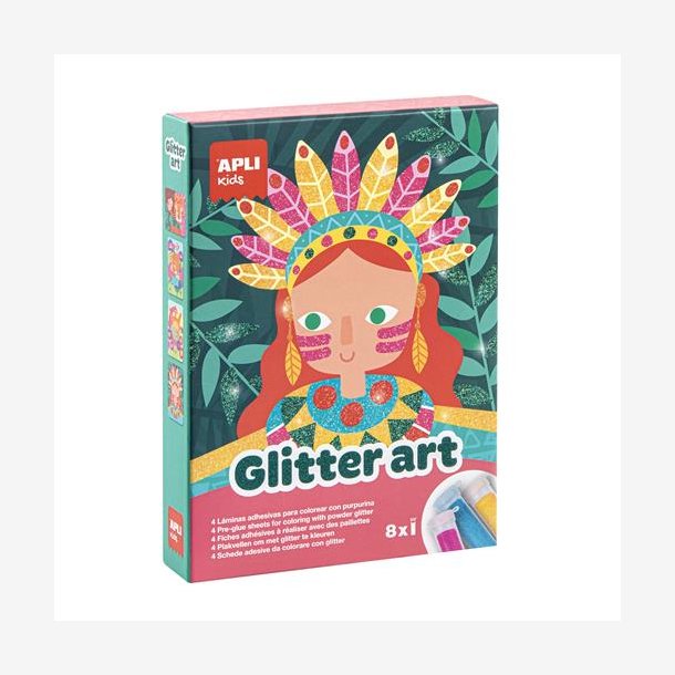 Magni - Kreativt st glitter art 