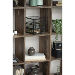 Ib Laursen Vase m/riller, krakkeleret glasur