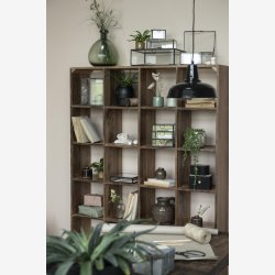 Ib Laursen glasske m/lg antik sort B: 21,5 H: 7,3 L: 21,5cm.