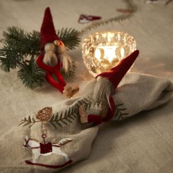 Speedtsberg - Nisser 'Kaj &amp; Line' servietring - flere varianter 