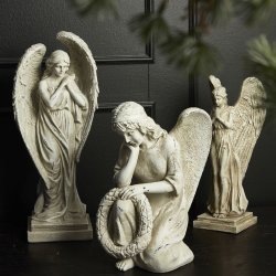 Speedtsberg - Jule engel 'Eli' 14x12x34, Hvid