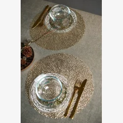 Speedtsberg - D�kkeserviet -  Guld - �38 cm