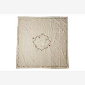 Speedtsberg - Bord dug med julemotiv 150x150 cm.  