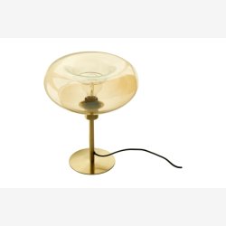 Speedtsberg bordlampe m/glasskrm i Amber D: 26 H: 34cm. 