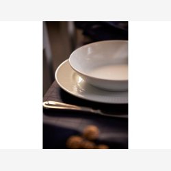 Pillivuyt Pliss Tallerken flad Dia 28 cm Hvid