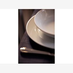 Pillivuyt Pliss Tallerken flad Dia 28 cm Hvid