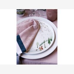 Pillivuyt Pliss Tallerken flad Dia 28 cm Hvid