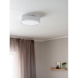 PR HOME - Sam Loftlampe, Hvid, 33cm.