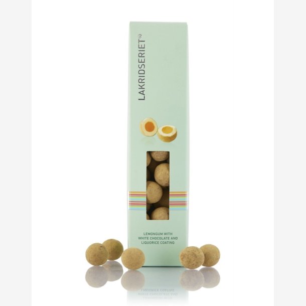 Lakridseriet - Rio De Janeiro lime vingummi m. hvid chokolade &amp; lakrids Ca. 110g.