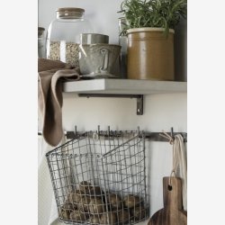 Ib Laursen knagerkke m/3knager stl look H:4,5 L:30,5 D:3,7cm.