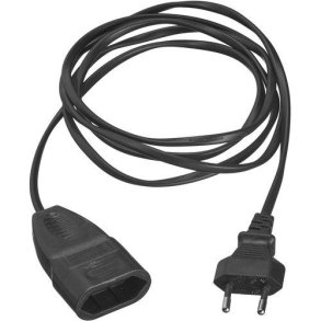 PR Home - Forl�ngerledning EU Sort 2 meter