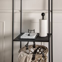 Speedtsberg - kkkenrulle holder metal med sort finish D: 12 H: 30cm. 